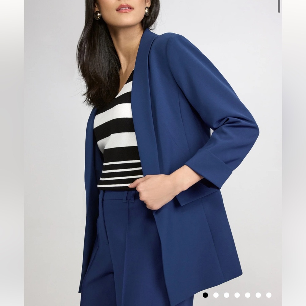 Laura Shawl Collar Blazer Blue Atelier 123027